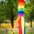 Rainbow Column 50-inch Windsock