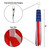 Stars & Stripes 50-inch Windsock