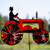 24-inch Red Tractor Spinner