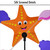 Starfish Whirligig Spinner