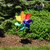 12-inch Rainbow Poly Petal Spinner