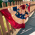 Pleated Fan Americana Bunting, 3' x 6'