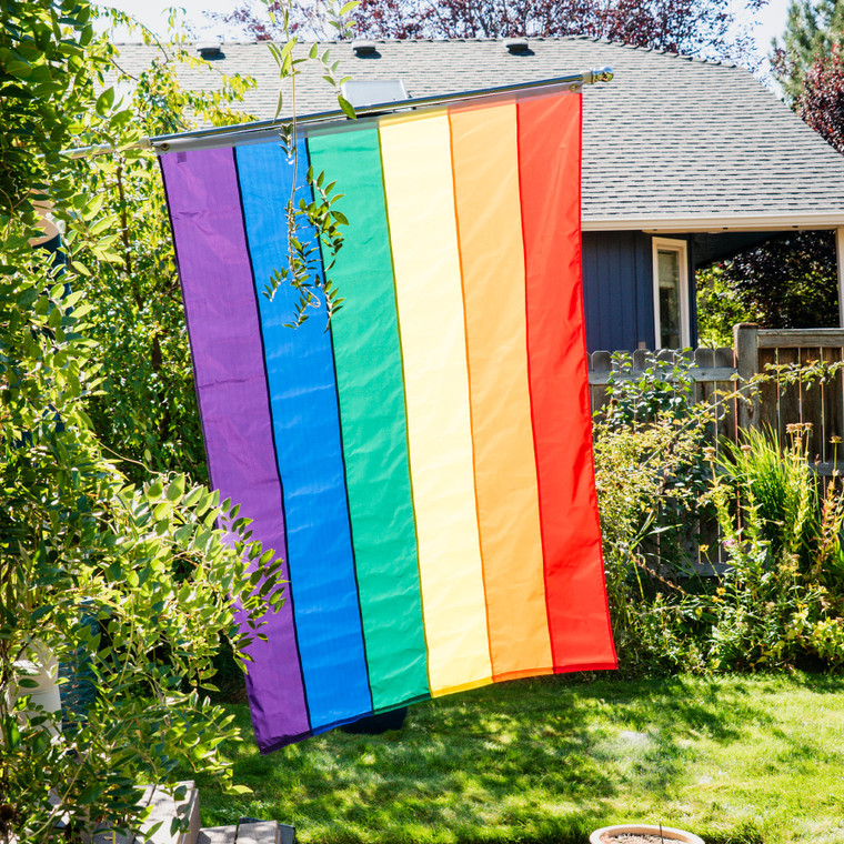 Rainbow 4x6 Grommet Flag