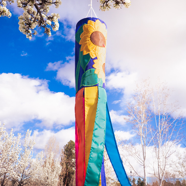 Sunflowers 40-inch Windsock