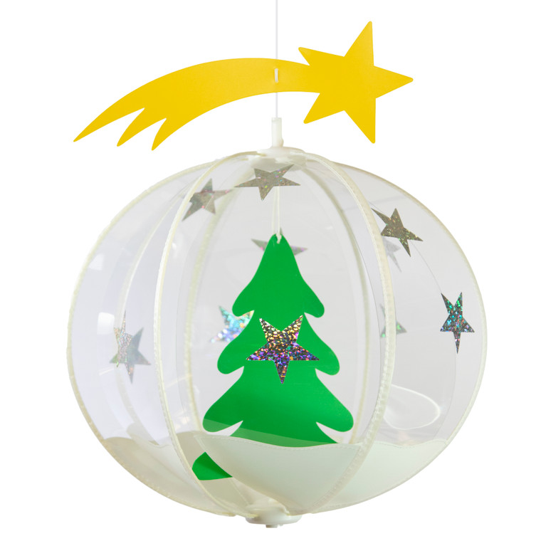 Christmas Tree Spinning Globe