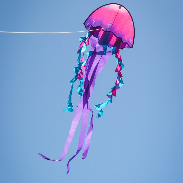 22" Jellyfish Dancing Dragon Kite