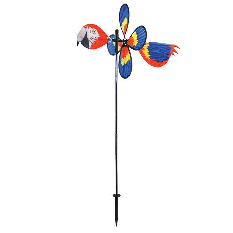 Pivoting Parrot Bird Spinner