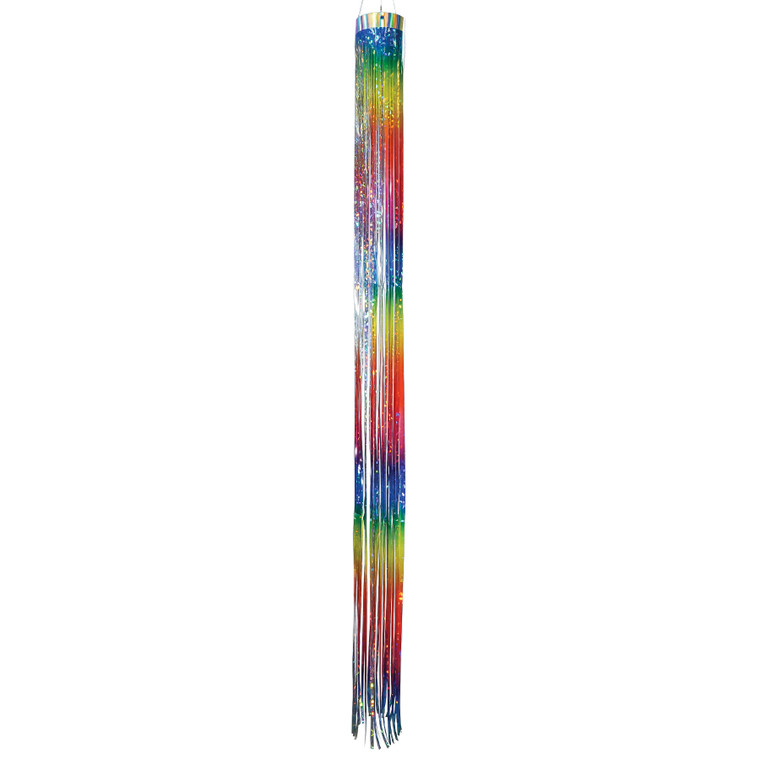 51-inch Rainbow Mylar Windsock
