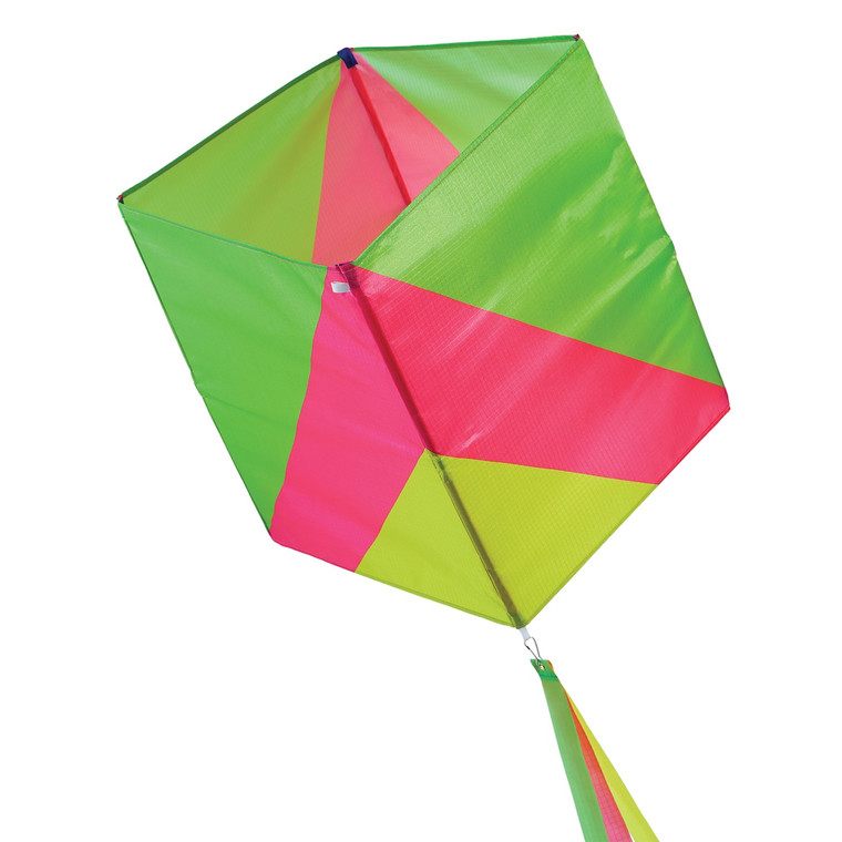 Neon Single Box Kite