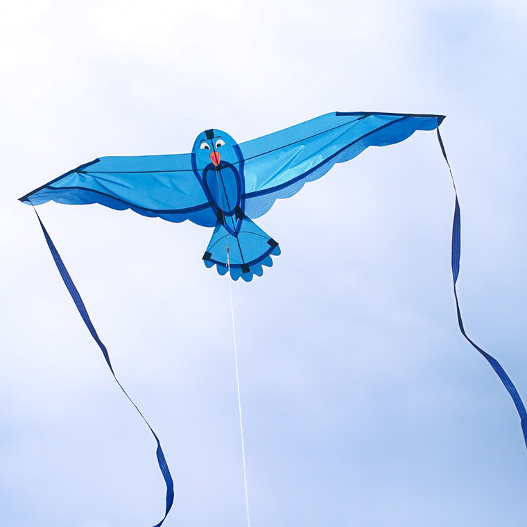 40" Blue Bitty Bird Kite