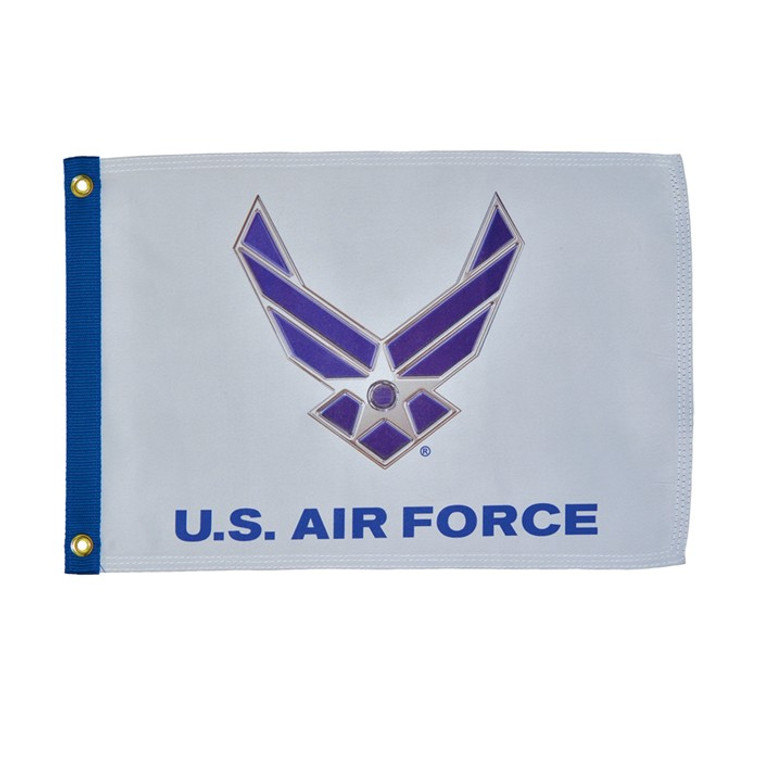 Grommet Flag - 12" x 18" U.S. Air Force Wings