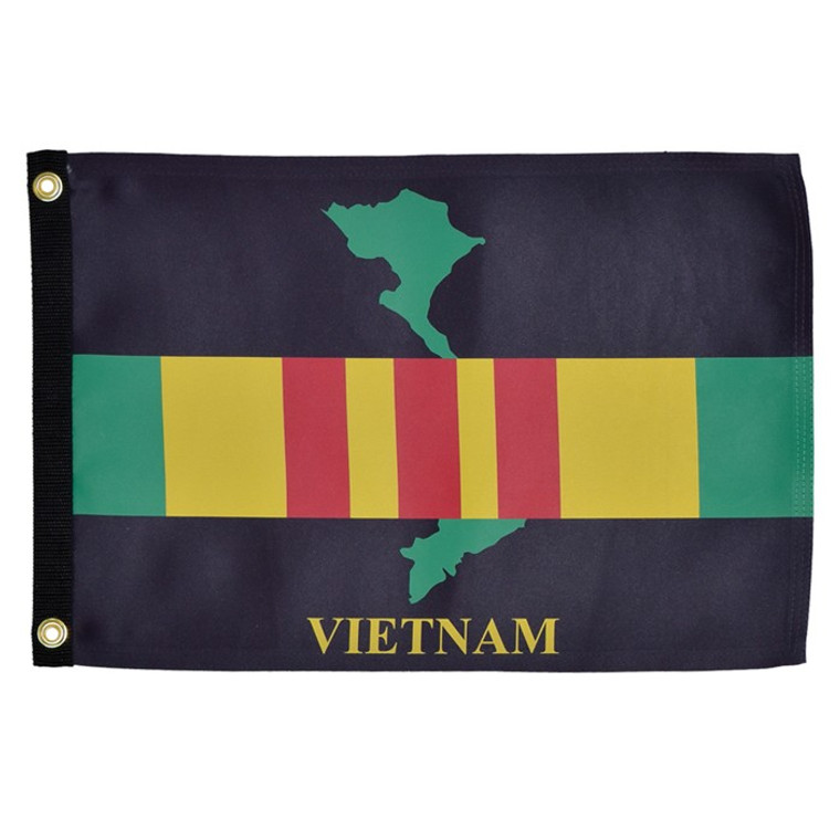 Grommet Flag - 12" x 18" Vietnam