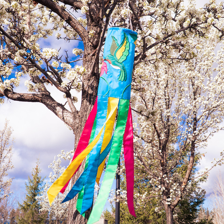 Hummingbird 40-inch Windsock