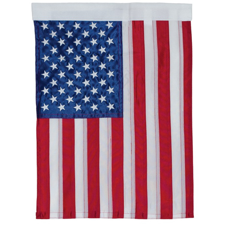 Garden Flag - US Flag Embroidered