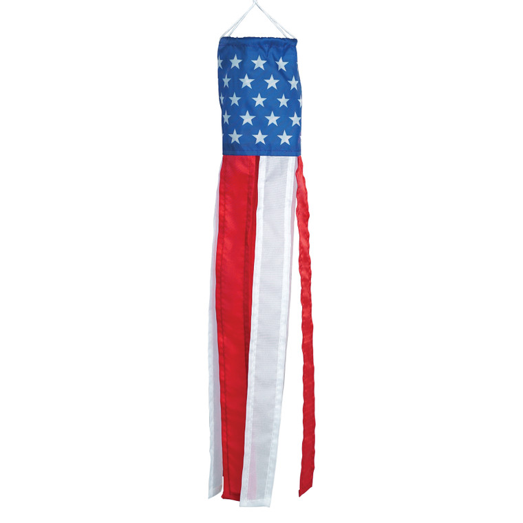 Stars and Stripes 15-inch Windsock - 12 PC
