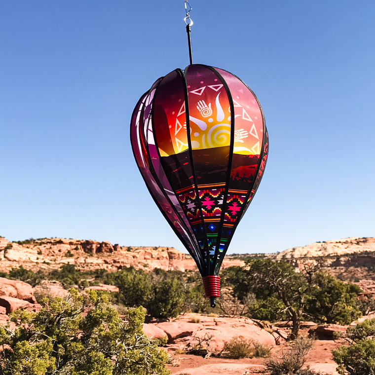 Southwest 10-panel Hot Air Balloon Spinner