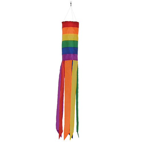 rainbow column kite cartoon