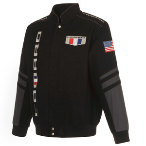Camaro Racing Basic Cotton Jacket JH Design - Black Camaro Racing Basic Cotton Jacket JH Design - Black