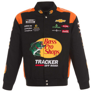 2024 Austin Dillon JH Design NASCAR Bass Pro Shops Uniform Full-Snap JacketFull-Snap Jacket 2024 Austin Dillon JH Design NASCAR Bass Pro Shops Uniform Full-Snap JacketFull-Snap Jacket