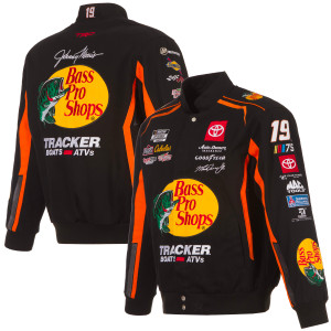 Martin Truex Jr JH Design Bass Pro Shops Twill Uniform Full-Snap Jacket
