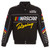 2024 Nascar Generic JH Design Black Uniform Full-Snap Jacket