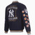 New York Yankees Special Edition 27-TIME World Series Champions Reversible Wool Jacket-Navy