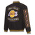 Los Angeles Lakers Commemorative Reversible Wool Championship Jacket - Black