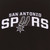 San Antonio Spurs Reversible Fleece Jacket with Faux Leather Sleeves – Black/White by JH Design