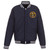 Denver Nuggets Reversible Fleece Jacket with Faux Leather Sleeves – Navy/White by JH Design