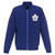 Toronto Maple Leafs JH Design Lightweight Nylon Bomber Jacket – Royal