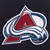Colorado Avalanche Reversible Fleece Jacket with Vegan Leather Sleeves – Navy/White by JH Design