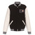 Philadelphia Flyers Reversible Fleece Jacket with Vegan Leather Sleeves – Black/White by JH Design