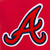 Atlanta Braves JH Design Lightweight Nylon Bomber Jacket Red