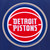Detroit Pistons JH Design Lightweight Nylon Bomber Jacket – Royal