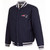 New England Patriots Two-Tone Reversible Fleece Jacket - Gray/Navy