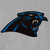 Carolina Panthers Two Tone Reversible Fleece Jacket - Gray/Black