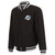 Miami Dolphins Two-Tone Reversible Fleece Jacket - Gray/Black