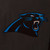 Carolina Panthers Wool & Leather Reversible Jacket Embroidered Logos - Black