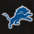 Detroit Lions  Reversible Wool Jacket  Embroidered Logos - Black