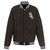 Chicago White Sox JH Design Reversible Fleece Jacket with Faux Leather Sleeves - Black/White