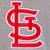 St. Louis Cardinals Two Tone Reversible Fleece Jacket - Gray/Navy