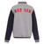 Boston Red Sox  JH Design Two Tone Reversible Fleece Jacket - Gray/Navy