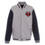Minnesota Twins  JH Design Two Tone Reversible Fleece Jacket - Gray/Navy Minnesota Twins  JH Design Two Tone Reversible Fleece Jacket - Gray/Navy