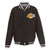 Los Angeles Lakers JH Design Two Tone Reversible Fleece Jacket - Gray/Black