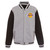 Los Angeles Lakers JH Design Two Tone Reversible Fleece Jacket - Gray/Black