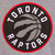 Toronto Raptors  JH Design Two-Tone Reversible Fleece Jacket - Gray/Black