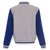 Dallas Mavericks  JH Design Two-Tone Reversible Fleece Jacket - Gray/Royle