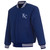 MLB Kansas City Royals  JH Design -  Reversible Wool Jacket Embroidered Logos Royal