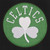 Boston Celtics Reversible Wool Jacket - Embroidered Logos JH Design Black