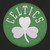 Boston Celtics Reversible Wool Jacket - Embroidered Logos JH Design Black